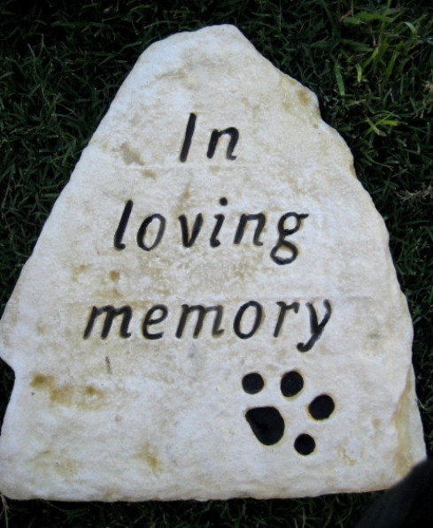 Memorial - Pet In Loving Memory Triangle - Click Image to Close